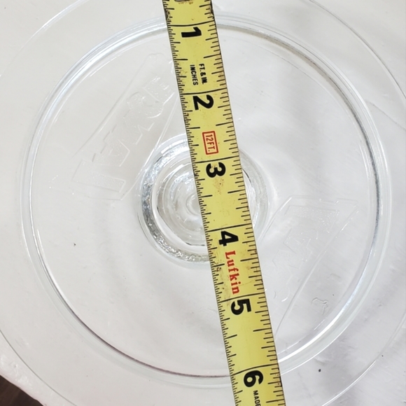 Lance 12" Vintage Store Countertop Display  Glass Large Cracker Jar - Picture 8 of 12